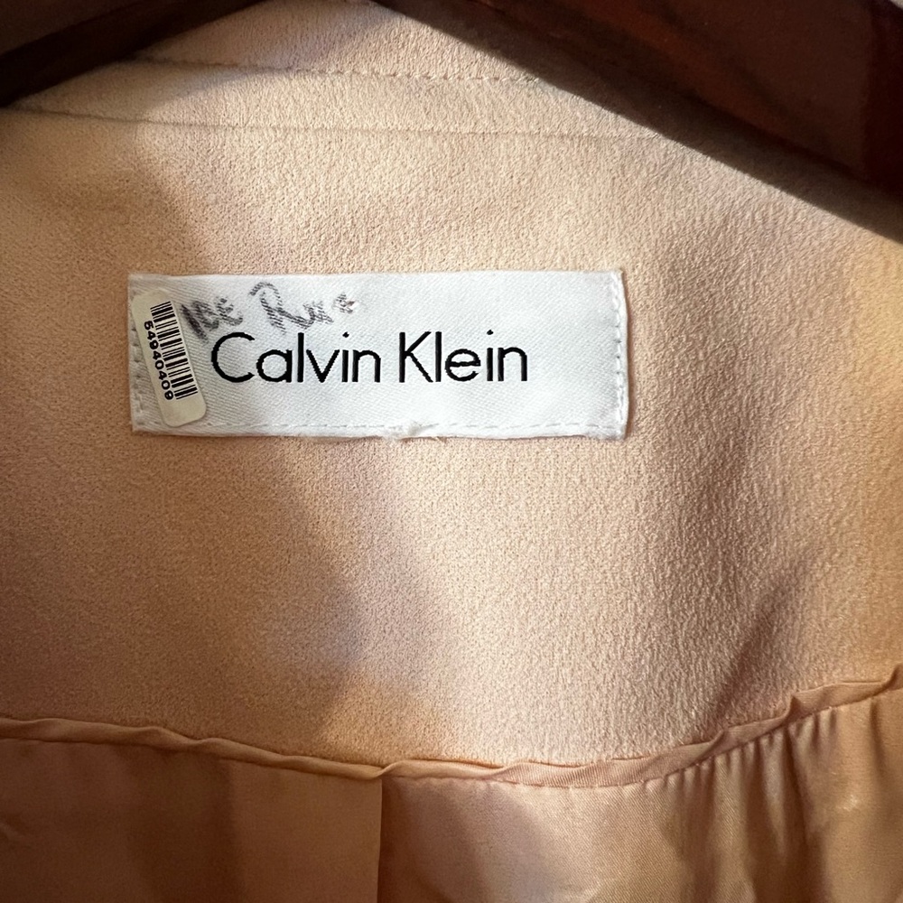 Calvin Klein Women's Blush Pink Blazer 12P - Picture 3 of 5